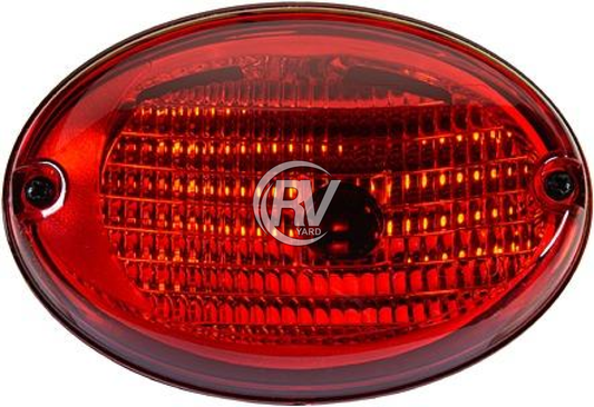 New Hella 343130021 3130 Agroluna Series 100 Watt 12-36 V P21/5W Type Heavy Duty Surface Mount Red