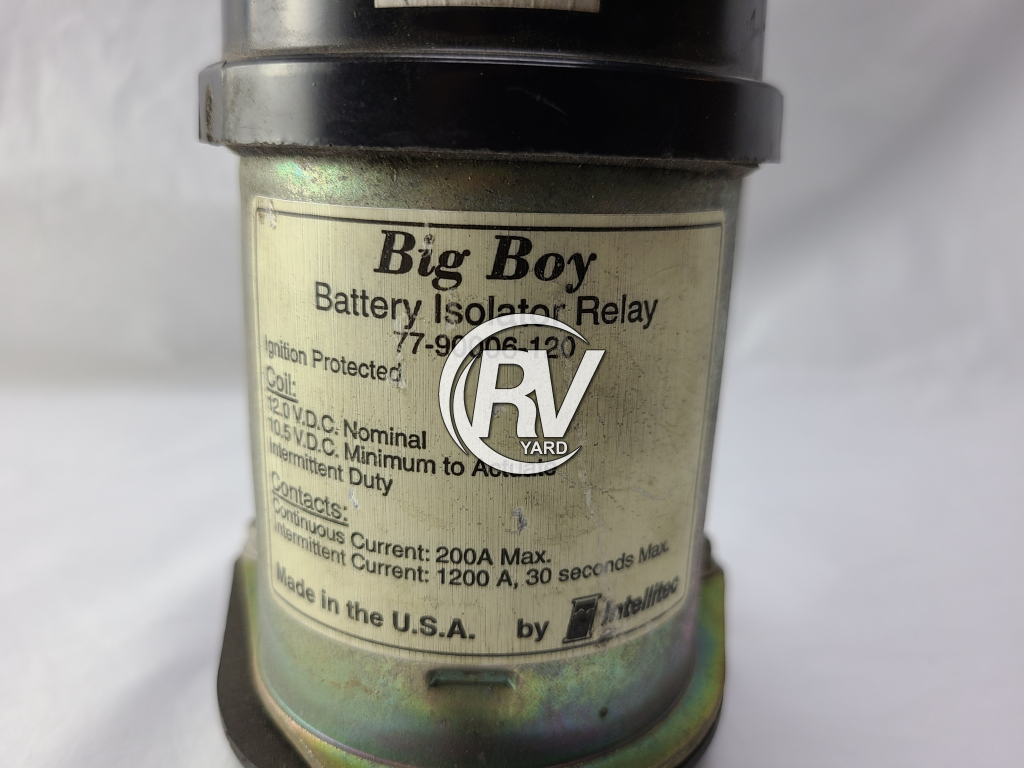 Big Boy Battery Isolatator Relay 77-900006-120 Engines