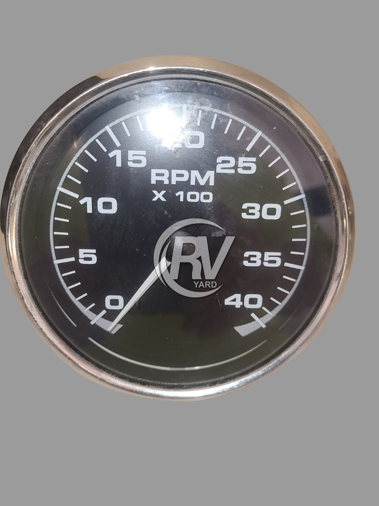 Black Rpm Gauge Part #944230 Rv Gauge