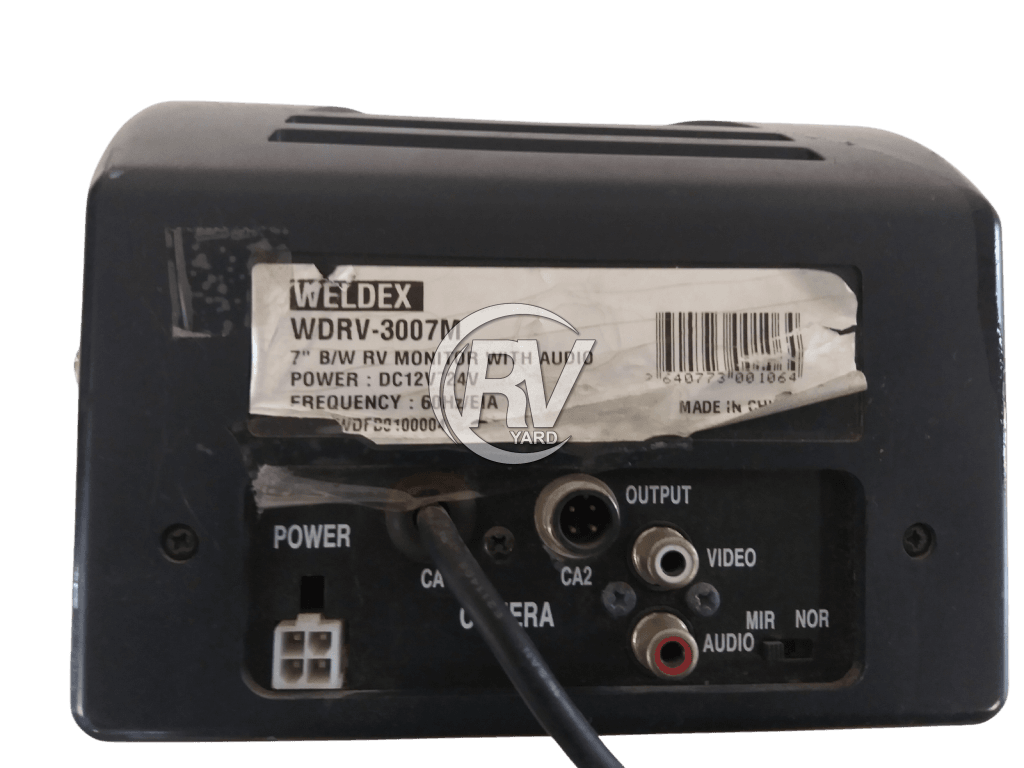 Weldex Backup Camera Monitor WDRV-3007M